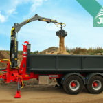 nosič kontejnerů za traktor Bigab 12-15